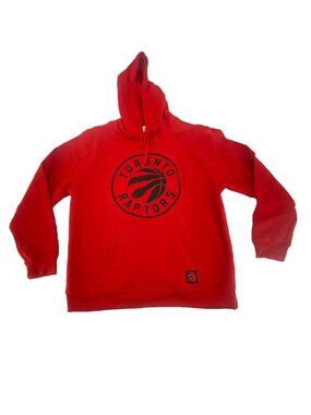 NBA Toronto Raptors Hoodie | Pullover | Red | Raptors Logo | Size Large